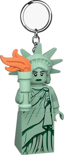 Lego Ikonisk Frihetsgudinnen Nøkkelring Med LED-Lys