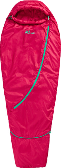 Jack Wolfskin Kids' Grow Up Dreamer LEFT, Pink Dahlia