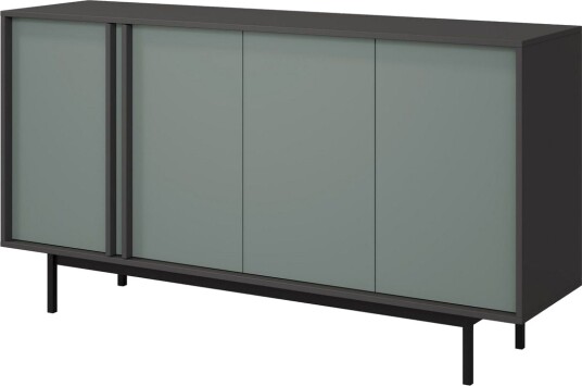 Farshian Skjenk 163x43 cm - Grå/Grønn