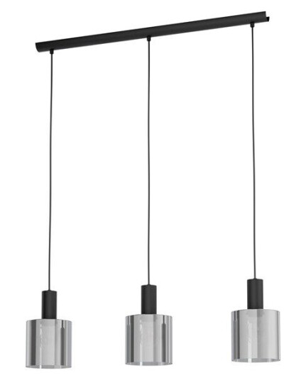 EGLO GOROSIBA pendant light black-transparent EGLO GOROSIBA pendant light black-transparent