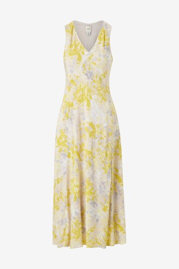 Calvin Klein   Maxikjole Print Abstract Ecovero VN Dress   Flerfarget
