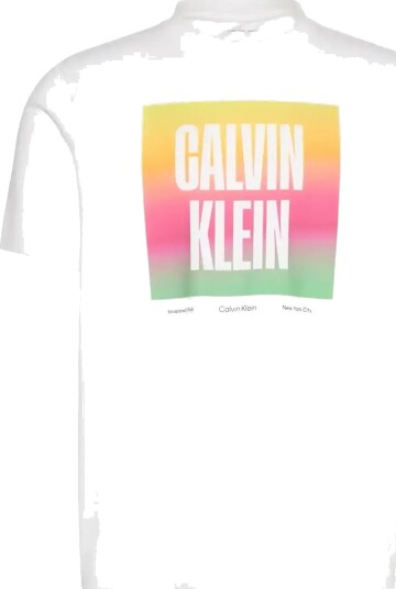 Calvin Klein Jeans Ss 20S Calvin Klein Pride26 Grap   White   XXL