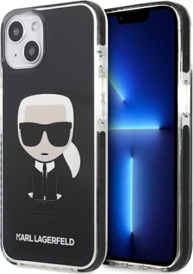 Karl Lagerfeld Iconik Karl Case for iPhone 13 mini Black