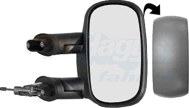 VAN WEZEL 1636804 Sidespeil