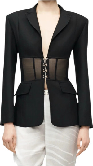 Just Cavalli Dame Jakker Svart M, Just Cavalli Dame Jakker Svart M,