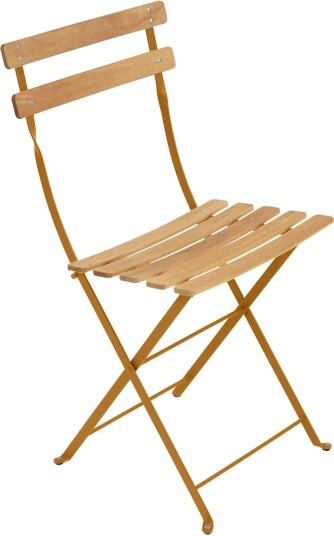 Fermob - Bistro Natural Chair, Gingerbread - Balkong- Og Kaféstoler - Brun - Metall/tre Fermob - Bistro Natural Chair, Gingerbread - Balkong- Og Kaféstoler - Brun - Metall/tre