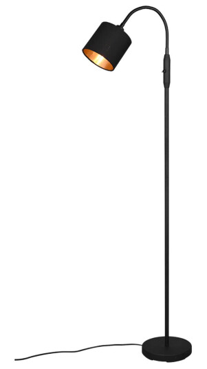 Reality Tommy gulvlampe 130 cm - Svart