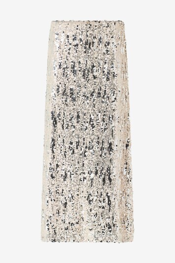 Soyaconcept Paljettskjørt scAngel 3 Beige