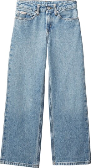 Calvin Klein Jeans Vide ben Dante Vask Denim Calvin Klein 8 år 128 Jeans Blå