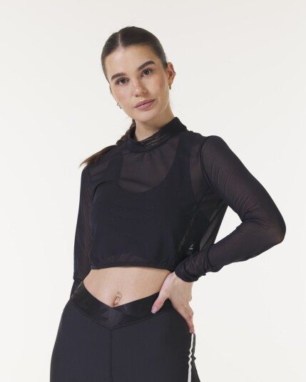 LEVITY Reform Mesh LS Black - M