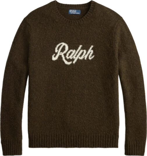 Ralph Lauren, Herre, Strikkevarer, Brun, XL,