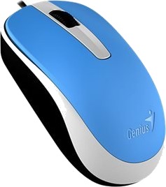 Genius DX-120 Optisk USB Mus 3 knapper Ocean Blue