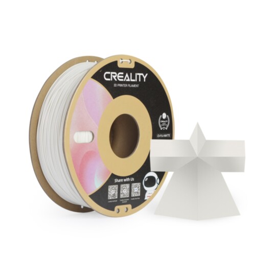 Creality CR PLA Matte 1.75mm 1kg Gypsum White Creality CR PLA Matte 1.75mm 1kg Gypsum White