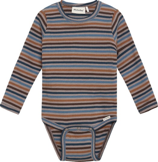 Minymo Body Ls Y/D Rib   FUNGI   68
