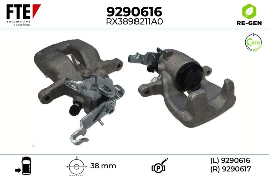 FTE 9290616 Bremsecaliper FTE 9290616 Bremsecaliper