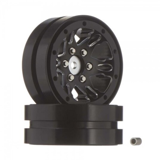 RC4WD 0177 Black 1.9 Universal Beadlock Wheel D1 2