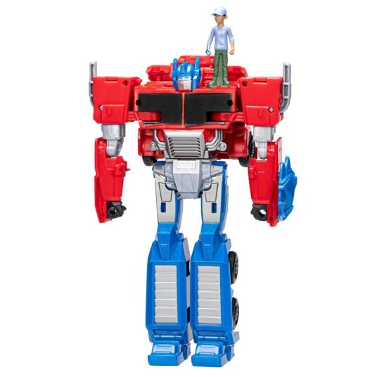 Transformers Eartspark Spin Changer Figur Optimus Prime