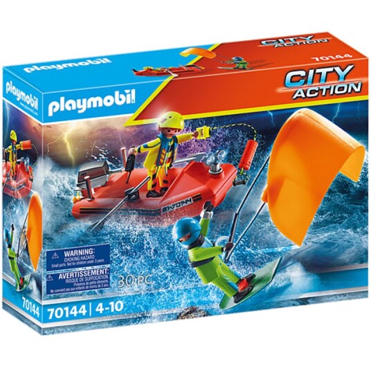 Kitesurfer med båt Playmobil