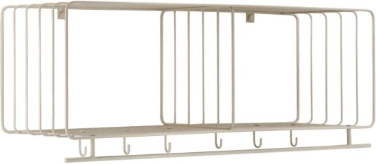 Scandi Living Nod hatthylle 90 cm Beige Scandi Living Nod hatthylle 90 cm Beige