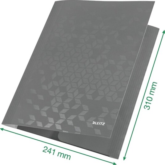 Leitz Wow 3 Fliksmappe For A4 210 X 297 Mm Kapasitet: 250 Ark Tilgjengelig I Ulike Farger