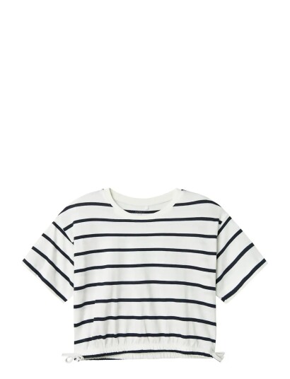 Name It Nkffunion Ss Cropped Boxy Top Noos White 122 128 Name It Nkffunion Ss Cropped Boxy Top Noos White 122 128