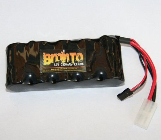 Bronto 6,0V 3300mAh - RX Pack - Ni-Mh