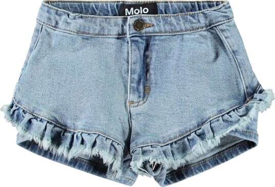 Molo Shorts Denim Agnetha Vasket med nødstilfeller Molo 12 år (152) Shorts Blå
