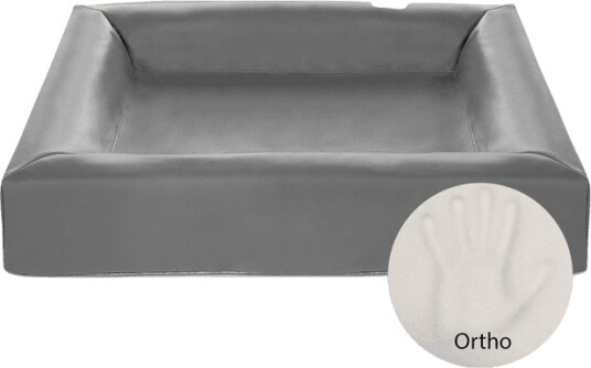 Biabed Ortho Hundeseng 70 x 85 cm Grå med Refleks
