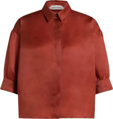 Alberta Ferretti Dame Bluser & Skjorter Rød M,