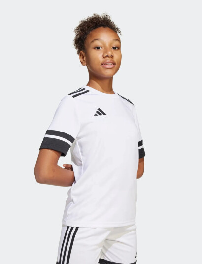 adidas Performance Squa25 Jsy Y White 128 adidas Performance Squa25 Jsy Y White 128