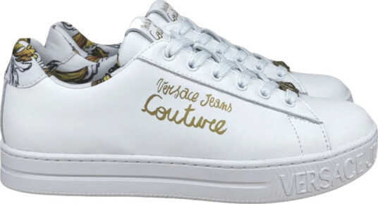 Versace Jeans Couture Dame Sko Hvit 40 EU,
