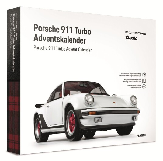 Franzis Porsche 911 Turbo Adventskalender 1:24