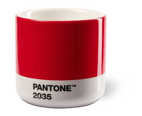 PANTONE Macchiatokopp, 100ml, Red PANTONE Macchiatokopp, 100ml, Red