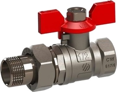 Arco Kuleventil Vann Med Polsrobbunke Sena 5/4" Sommerfugl Va30 (154106)