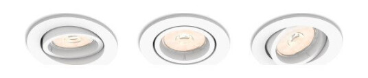 Philips myLiving Indbygningsspot Indbygget lysplade 3 pære(r ) LED 220-240 V Hvid