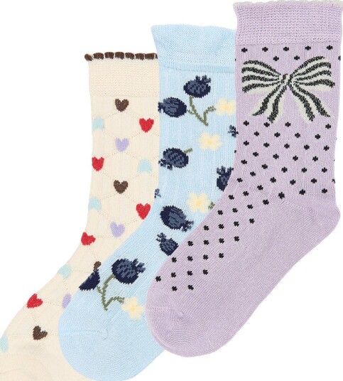 minipop Mpopmarri Bamboo Socks 3 Pack PETAL PINK 35/38