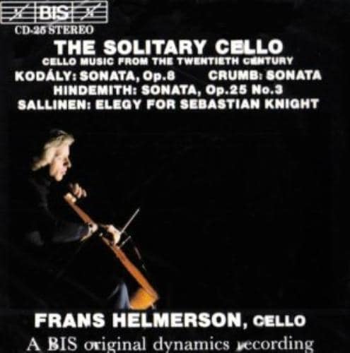 MediaTronixs Solitary Cello (Helmerson) CD (1995) Pre-Owned