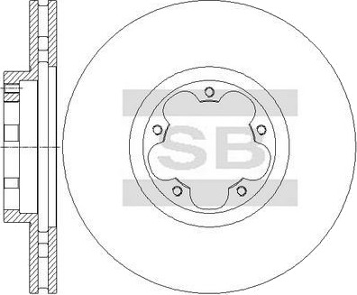Hi Q SD5311 Bremseskive