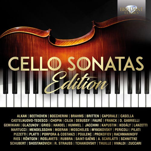 Diverse Klassisk Cello Sonatas Edition CD