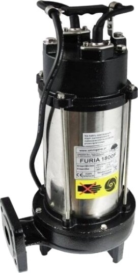 Omnigena Nedsenkbar Pumpe Wq 1800 Furia Med Kvern Omnigena Nedsenkbar Pumpe Wq 1800 Furia Med Kvern