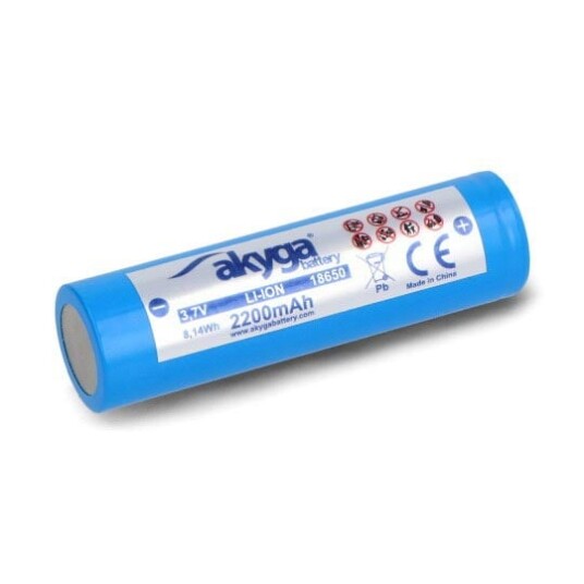 18650 Li-Ion 2200mAh – Kraftig oppladbart batteri