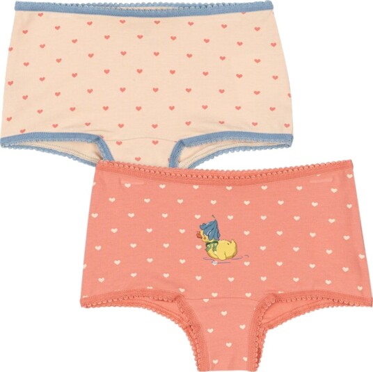 Konges Sløjd Hipsters Blonder 2 pack Coeur Lantana/Teddy c Konges Sløjd 9 10 år (134 140) Hipsters Beige Rosa