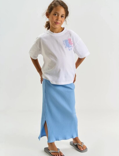 The New Tnthora Os S_S Tee White 98/104 The New Tnthora Os S_S Tee White 98/104