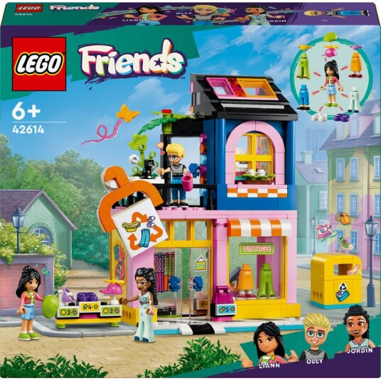 Lego Friends Butikk Med Vintage-Klær 42614 Lego Friends Butikk Med Vintage-Klær 42614