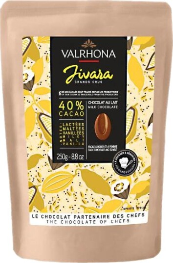 Valrhona Jivara Melkesjokolade 250g 