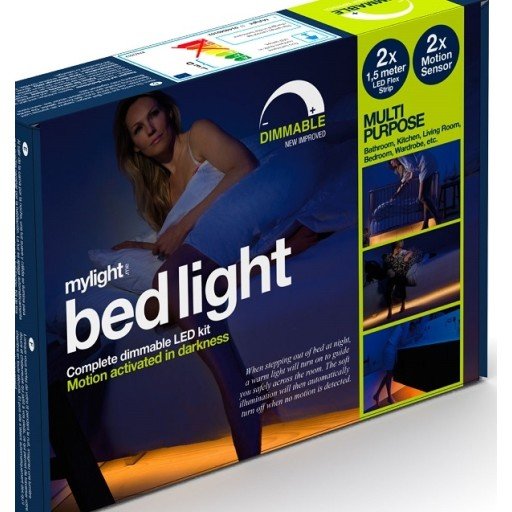 Smartsaker Nattbelysning Bedlight, 2 bevegelsessensorer Smartsaker Nattbelysning Bedlight, 2 bevegelsessensorer