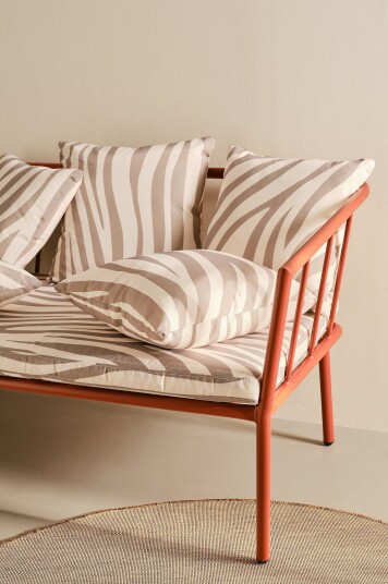 Jotex Putesett Sofa Khaki zebra MENTON 1789656090