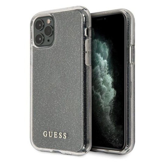 Guess Guhcn58pcglsi Iphone 11 Pro Silver/Silver Hard Case Glitter Guess Guhcn58pcglsi Iphone 11 Pro Silver/Silver Hard Case Glitter