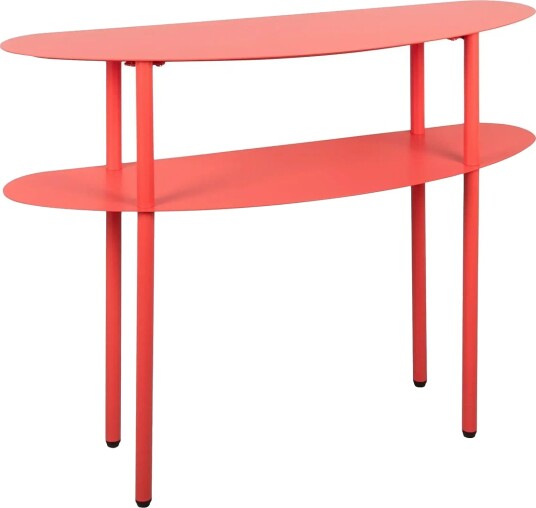Leitmotiv Console Table Cool Retro Red W90CM