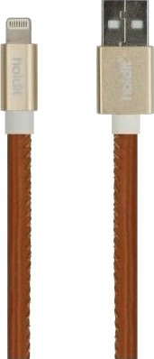 Usb-Kabel Holdit Usb-A Til Lightning 1 M Brun (612662)